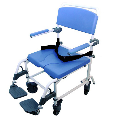 Healthline Hybrid Shower Commode/Transport Chair