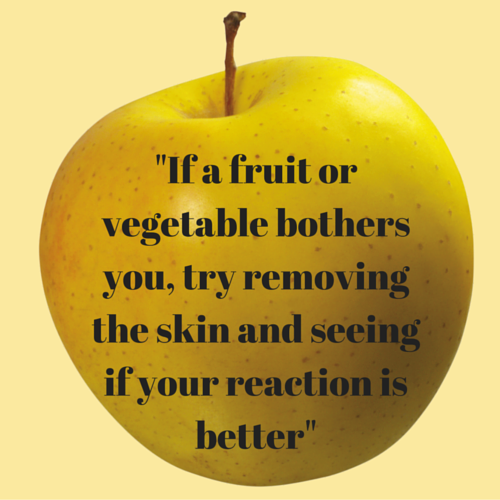 Ostomy Food Tips: Peel Fruit First