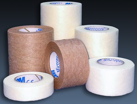 3M Micropore Paper Medical Tape for Wound Care