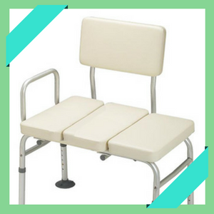 Transfer Bench with a Backrest