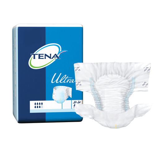 SCA Tena Adult Briefs for Incontinence with Tabs