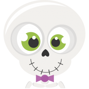 Smiling Skeleton Allergy-Safe Halloween Trick or Treat