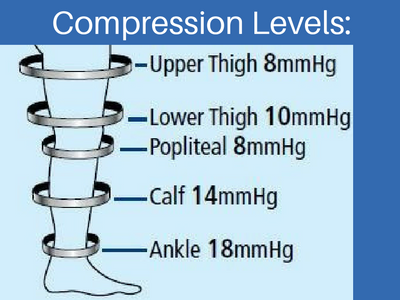 TED Stockings and Hose Compression Levels