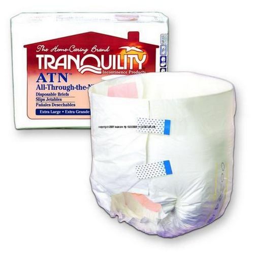 Tranquility - All Through the Night Disposable Adult Incontinence Briefs