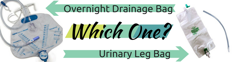 Should I Use an Overnight Drainage Bag or a Urinary Leg Bag