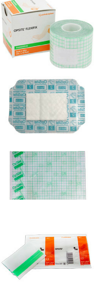 Smith and Nephew Opsite Wound Dressing and Retention Tapes