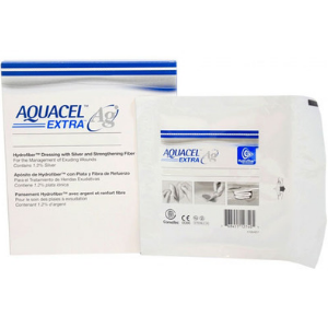 Aquacel AG Extra by Convatec with Hydrofiber Technology