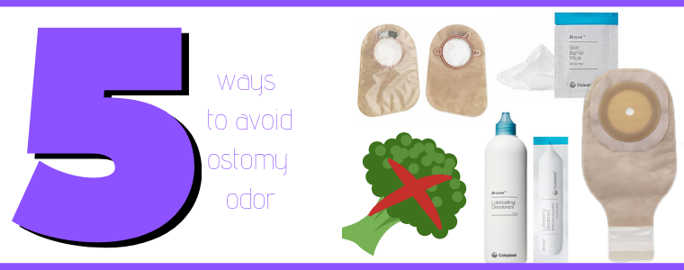 how to eliminate colostomy bag smell