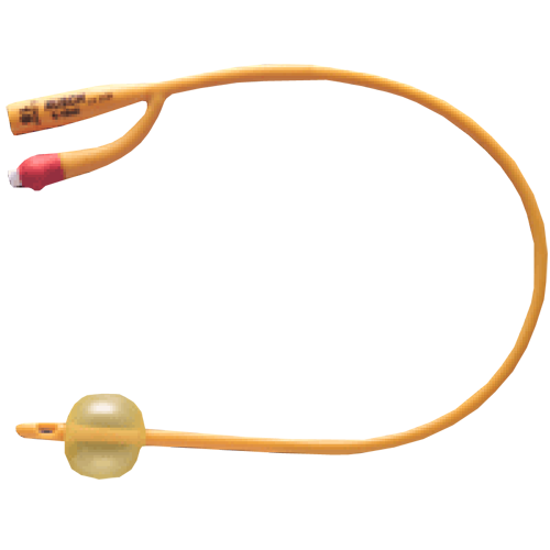 Rusch Gold - Silicone-coated Latex Foley Catheter