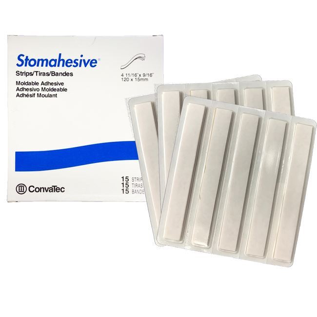Ostomy Strip Stomahesive Moldable, 2 Sided, 15 mm Width, 120 mm Length