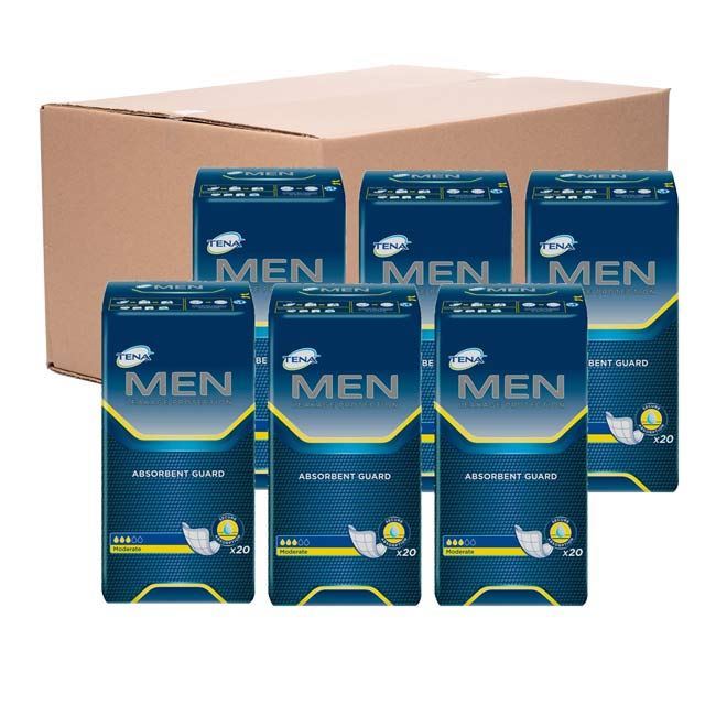 TENA for Men Pads BUY SCA TENA, TENA for Men, Incontinence Pads, Male  Incontinence, 50600, TENA Pads.