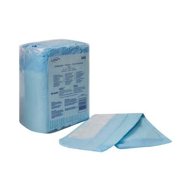 TENA Extra - Disposable Bed Pads 17" x 24" - Bag of 25