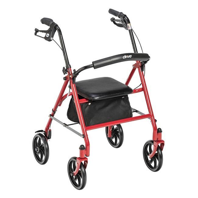 Drive Medical - Rollator with 7.5" Casters