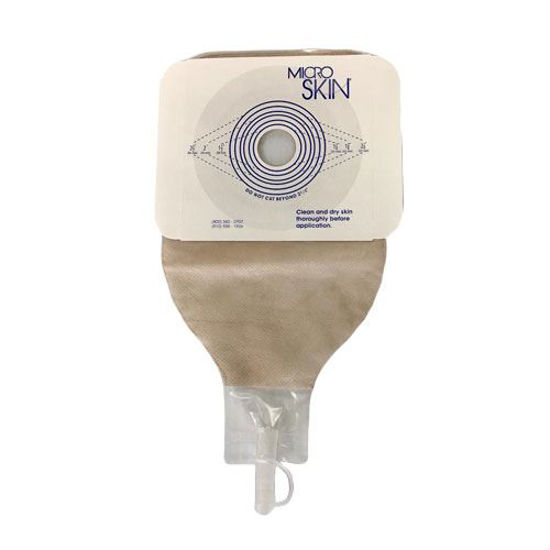 Picture of Cymed MicroSkin - 11" Drainable One-piece Urostomy Bag (Cut to Fit)