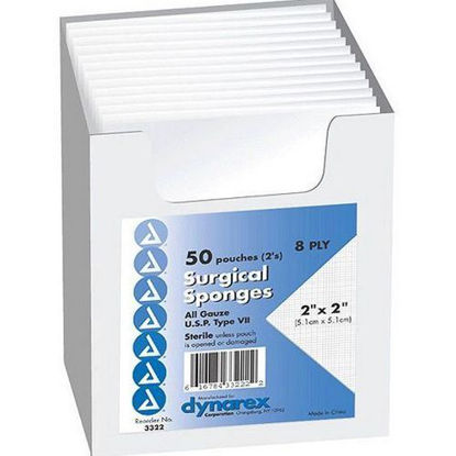 Picture of Dynarex - General Use Sterile Gauze Sponges