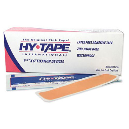 Picture of Hy-Tape - Zinc Oxide Waterproof Pink Tape Pre-Cut Strips
