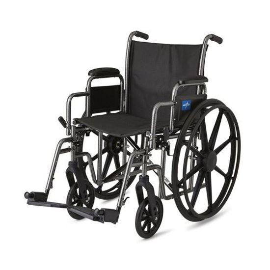 Picture of Medline Excel - K1 Basic Wheelchair (Desk-Length Armrest)