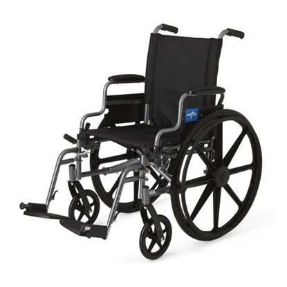 Picture of Medline K4 Basic - Lightweight Wheelchair (Swing Back Desk-Length Armrest)