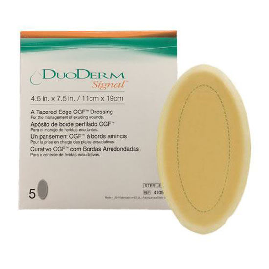 Picture of DuoDerm Signal - Oval Hydrocolloid Dressing with Border