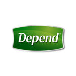 Logo for Depends Diapers