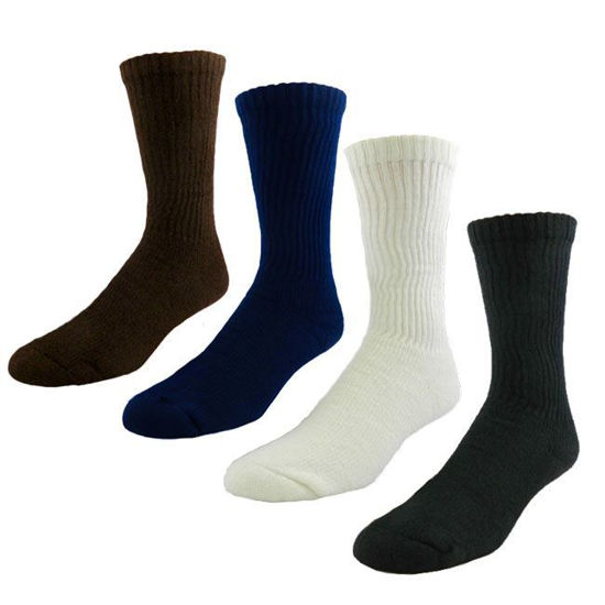 Picture of Jobst SensiFoot - Crew Length 8-15mmHg Diabetic Compression Support Socks