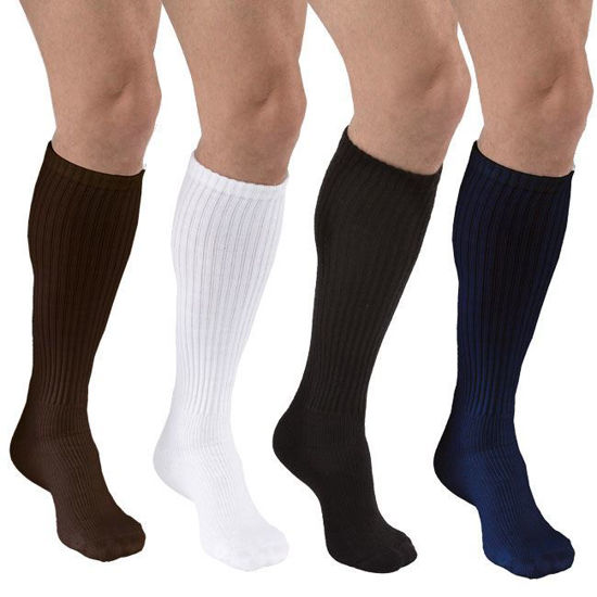 Picture of Jobst SensiFoot - Knee High 8-15mmHg Diabetic Compression Support Socks