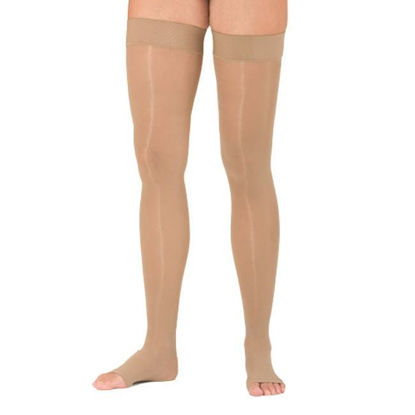 Picture of Mediven Assure - Thigh High 20-30mmHg Compression Stocking (Silicone Band/Regular Calf/Open Toe)