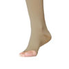 Picture of Sigvaris Dynaven Medical Legwear - Thigh High 30-40mmHg Compression Support Stockings (Open Toe - Grip Top)