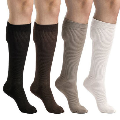 Picture of Sigvaris Casual Cotton - Men's 15-20mmHg Compression Support Socks