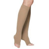 Picture of Sigvaris Cotton Ribbed - 30-40mmHg Unisex Compression Support Socks (Open Toe)