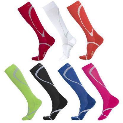 Picture of Sigvaris High Tech - Calf 20-30mmHg True Graduated Sport Compression Support Socks