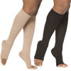 Picture of Sigvaris Opaque - Calf 30-40mmHg Compression Support Socks (Open Toe)
