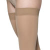 Picture of Sigvaris Opaque- Thigh High 20-30mmHg Compression Support Stockings (Open Toe)