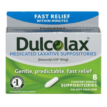 Picture of Dulcolax - Medicated Laxative Suppository