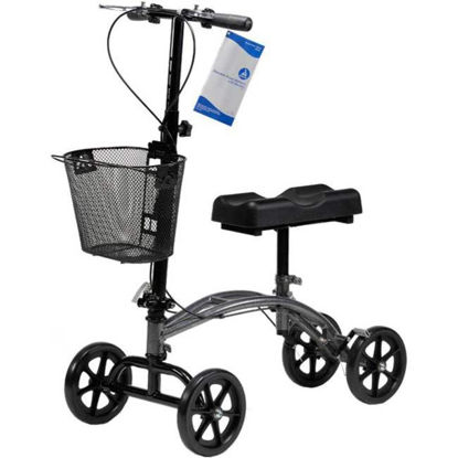 Picture of Dynarex -  Compact Steerable Knee Walker with Basket