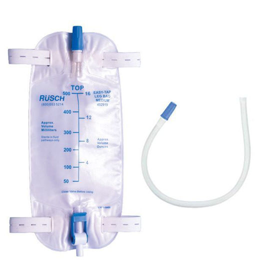 Picture of Rusch - Easy Tap Leg Bag with Tubing