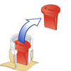 Picture of Urocare - "Little Red Anti-Reflux Valve" for Reusable Leg Bags