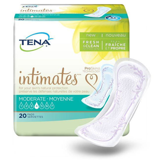 Picture of TENA Intimates Pads Moderate Regular - Incontinence Pads
