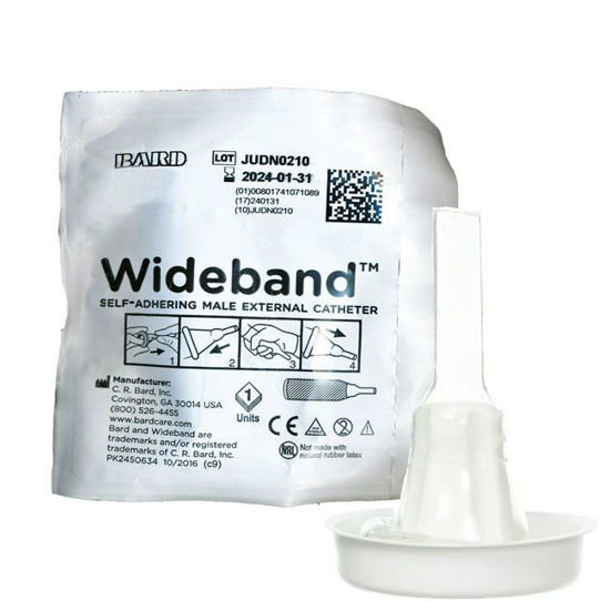 Picture of Bard Wide Band - Self Adhering Condom Catheter