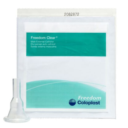 Picture of Coloplast Freedom Clear - Silicone External Catheter