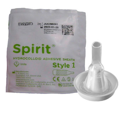 Picture of Bard Spirit - Style 1 Self Adhesive Condom Catheter