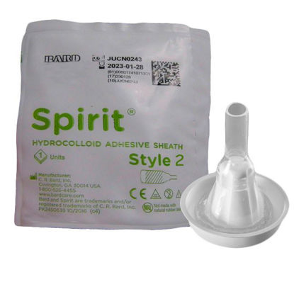 Picture of Bard Spirit - Style 2 Self Adhesive Condom Catheter