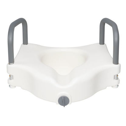 Picture of Dynarex - Raised Toilet Seat with Arms