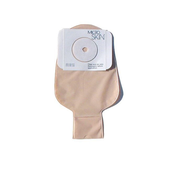 Picture of Cymed MicroSkin Platinum - 11" Drainable One-piece Ileostomy Bag (Pre-cut)
