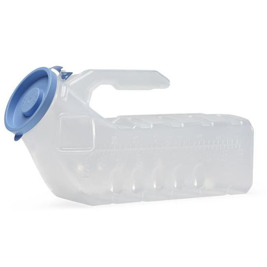 Picture of Medline - Autoclavable Male Portable Urinal with Cover