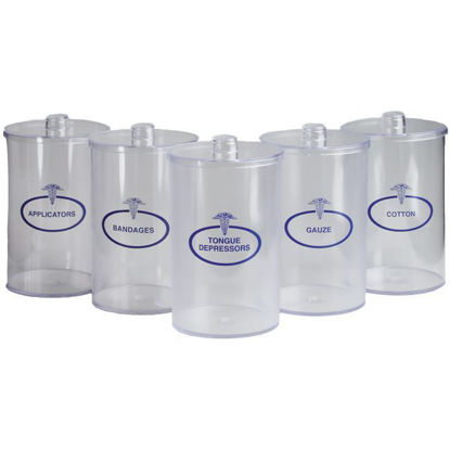 Picture of Tech Med - Labeled Plastic Sundry Jar Set