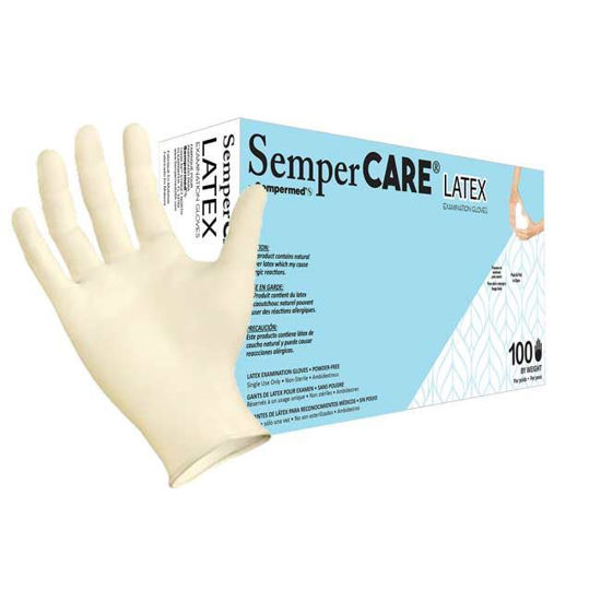 Picture of Sempermed SemperCare Latex Exam Gloves