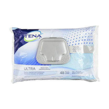 Picture of TENA Ultra Washcloth Scent Free