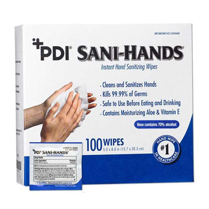 Picture of PDI Sani-Hands - Instant Hand Sanitizing Wipes
