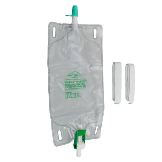 Picture of Bard Dispoz A Bag - Urinary Leg Bag with Flip-Flo Valve and Fabric Straps